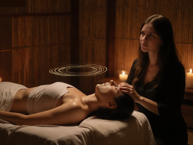 Zvuková terapie v tantrické masáži: Jak využít vzdechy, tóny a hlas pro uvolnění