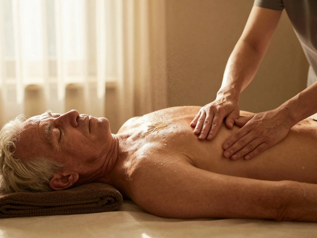 Lingam masáž pro starší muže: Co očekávat a jak přizpůsobit dotek