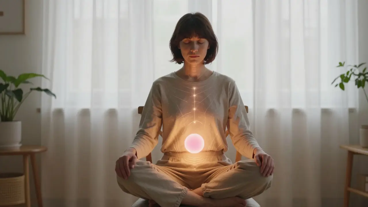 Vizualizace a proudění energie při tantře: Praktická cvičení pro začátečníky
