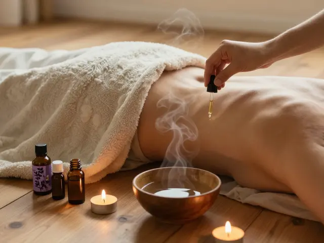 Aromatické oleje pro yoni masáž: Nejlepší volby a bezpečnostní pravidla