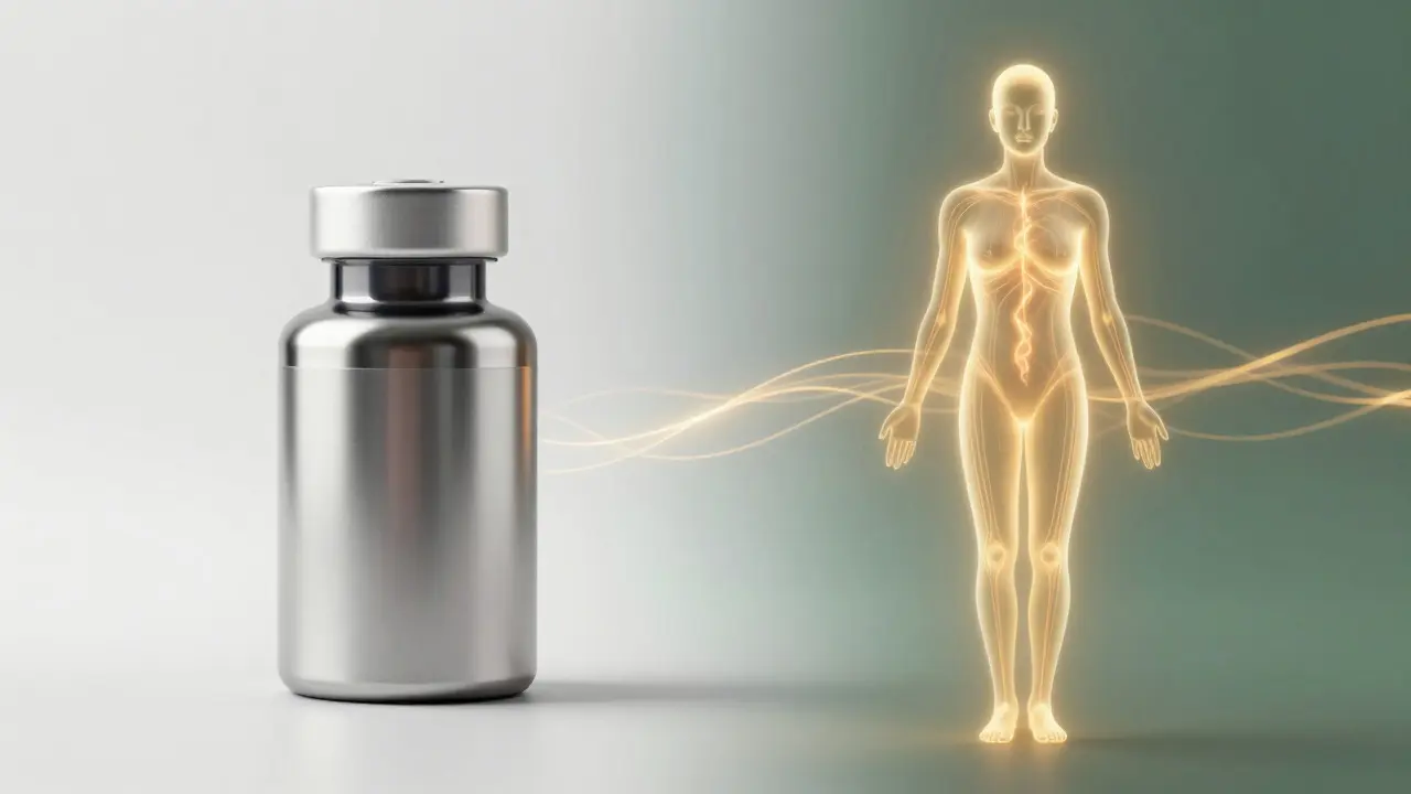 Symbolické spojení léků a energetické terapie